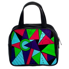 Modern Art Classic Handbag (two Sides)