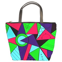 Modern Art Bucket Bag