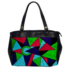 Modern Art Oversize Office Handbag (one Side) by Siebenhuehner