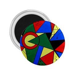 Modern Art 2 25  Button Magnet