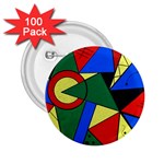 Modern Art 2.25  Button (100 pack) Front