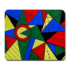 Modern Art Large Mouse Pad (rectangle)