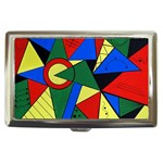 Modern Art Cigarette Money Case Front