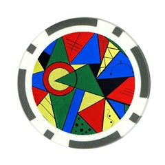 Modern Art Poker Chip by Siebenhuehner