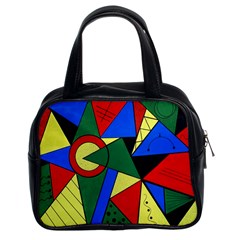 Modern Art Classic Handbag (two Sides) by Siebenhuehner