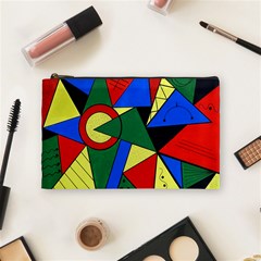 Modern Art Cosmetic Bag (medium)