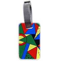 Modern Art Luggage Tag (two Sides)