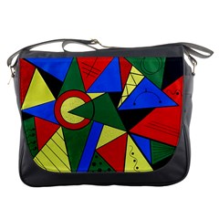 Modern Art Messenger Bag by Siebenhuehner