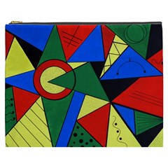 Modern Art Cosmetic Bag (xxxl)