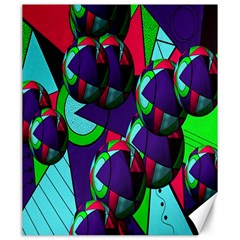 Balls Canvas 20  X 24  (unframed)