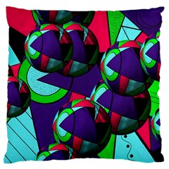 Balls Large Cushion Case (single Sided)  by Siebenhuehner