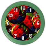 Balls Wall Clock (Color) Front