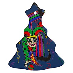 Buffoon Christmas Tree Ornament (two Sides)