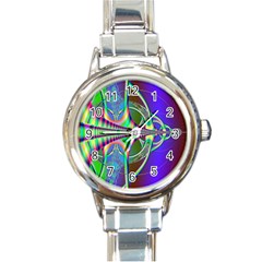 Design Round Italian Charm Watch by Siebenhuehner