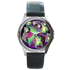 Balls Round Metal Watch (silver Rim)