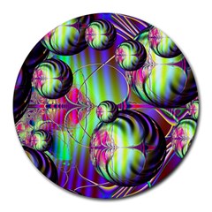 Balls 8  Mouse Pad (round)