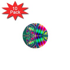 Modern Art 1  Mini Button Magnet (10 Pack) by Siebenhuehner