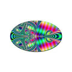 Modern Art Sticker (oval) by Siebenhuehner