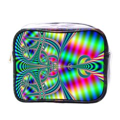 Modern Art Mini Travel Toiletry Bag (one Side) by Siebenhuehner