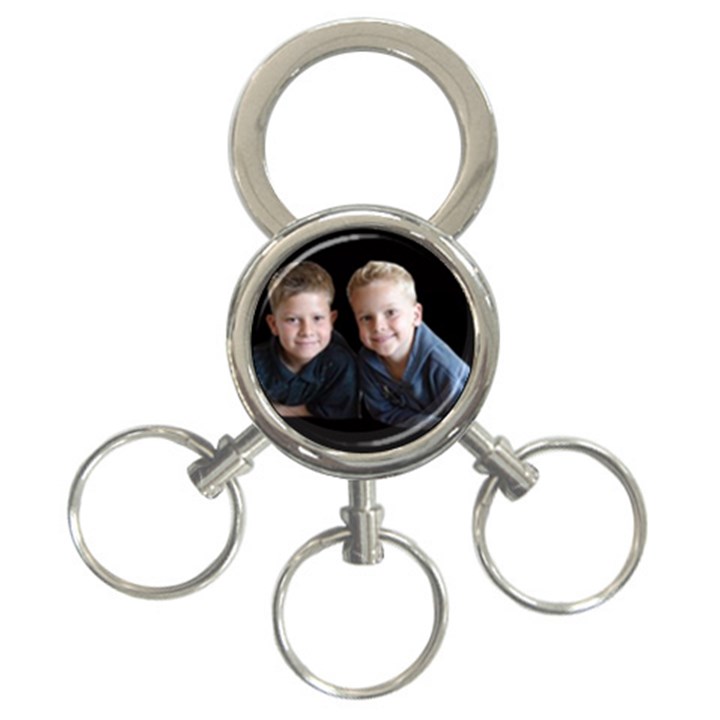 Deborah Veatch New Pic Design7  3-Ring Key Chain