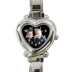 Deborah Veatch New Pic Design7  Heart Italian Charm Watch 