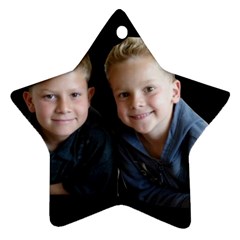 Deborah Veatch New Pic Design7  Star Ornament (two Sides)