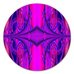 Modern Art Magnet 5  (round) by Siebenhuehner