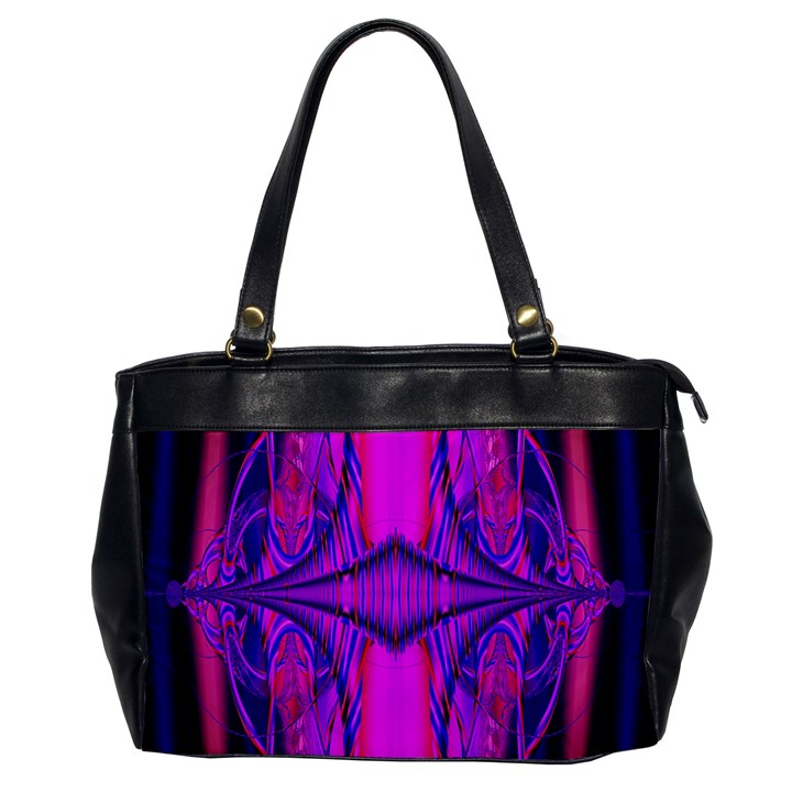 Modern Art Oversize Office Handbag (One Side)