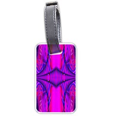 Modern Art Luggage Tag (one Side) by Siebenhuehner