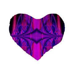 Modern Art 16  Premium Heart Shape Cushion 