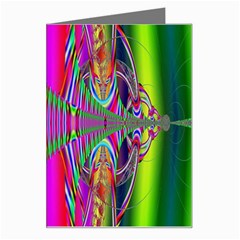 Modern Art Greeting Card by Siebenhuehner