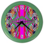 Modern Art Wall Clock (Color) Front