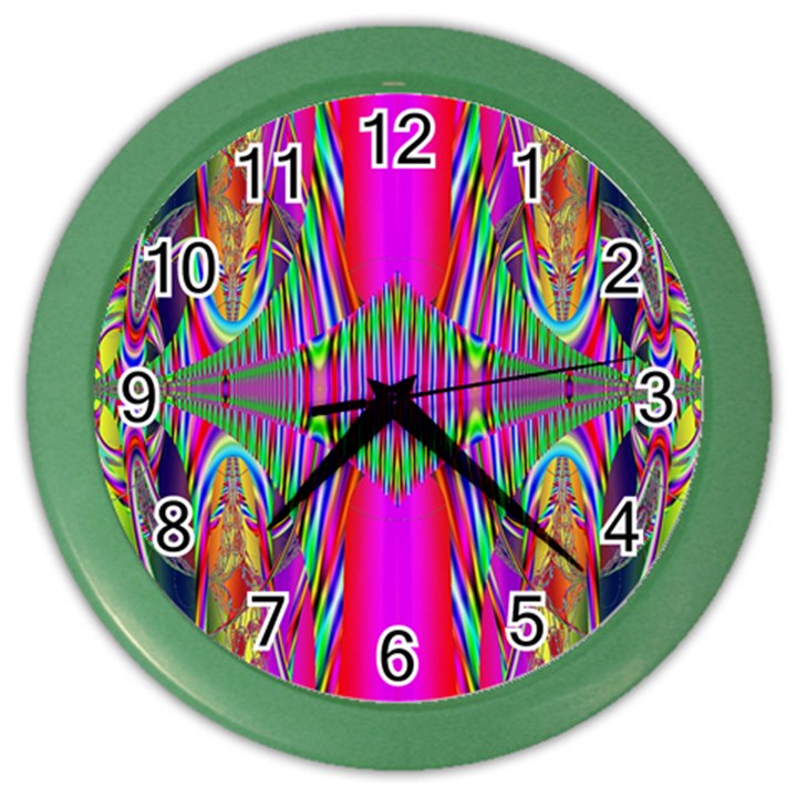 Modern Art Wall Clock (Color)