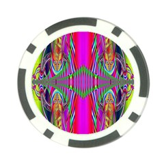 Modern Art Poker Chip