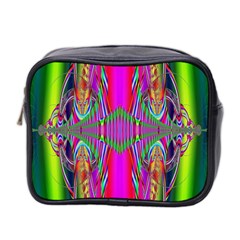 Modern Art Mini Travel Toiletry Bag (two Sides)