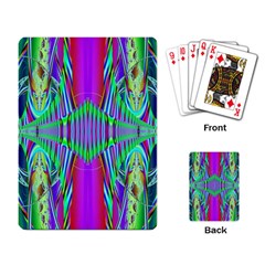 Modern Design Playing Cards Single Design by Siebenhuehner