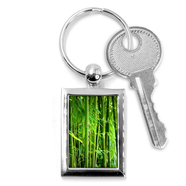 Bamboo Key Chain (Rectangle)