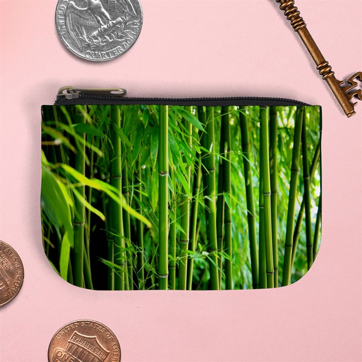 Bamboo Coin Change Purse