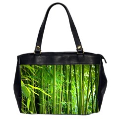 Bamboo Oversize Office Handbag (two Sides) by Siebenhuehner