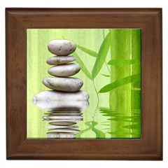 Balance Framed Ceramic Tile