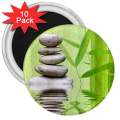 Balance 3  Button Magnet (10 Pack)