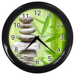 Balance Wall Clock (black) by Siebenhuehner