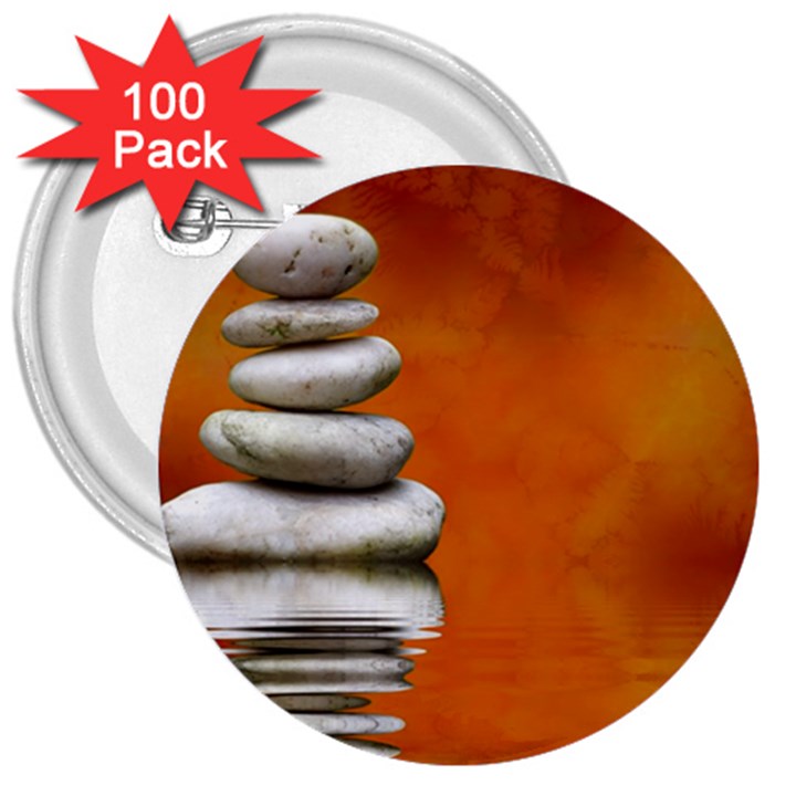 Balance 3  Button (100 pack)