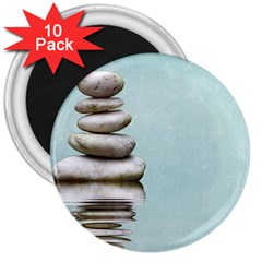 Balance 3  Button Magnet (10 Pack)