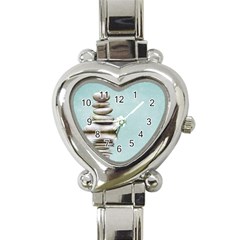 Balance Heart Italian Charm Watch  by Siebenhuehner