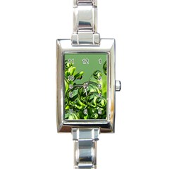 Magic Balls Rectangular Italian Charm Watch by Siebenhuehner