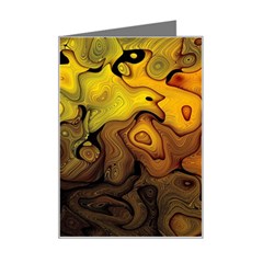 Modern Art Mini Greeting Card by Siebenhuehner