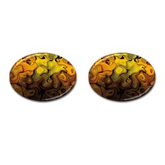 Modern Art Cufflinks (oval) by Siebenhuehner