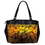 Modern Art Oversize Office Handbag (Two Sides) Back