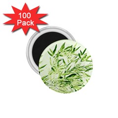 Bamboo 1 75  Button Magnet (100 Pack) by Siebenhuehner